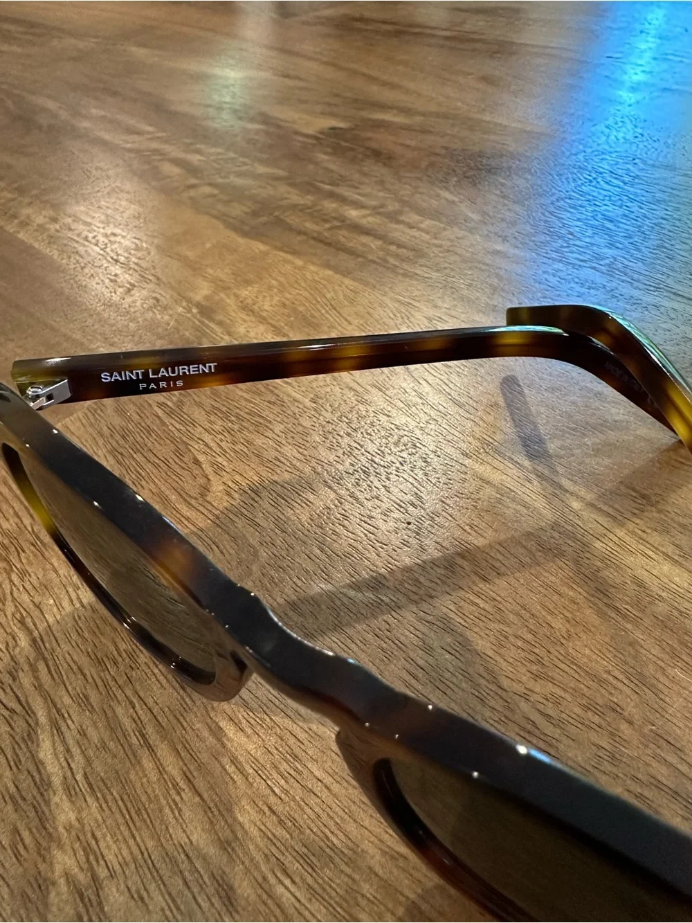 Saint Laurent Tortoiseshell SL 28 Havana Sunglasses